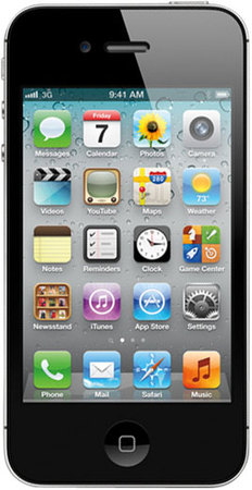 Смартфон APPLE iPhone 4S 16GB Black - Рязань