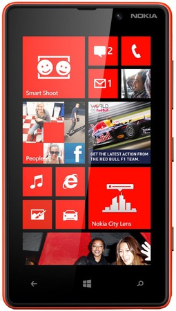Смартфон Nokia Lumia 820 Red - Рязань