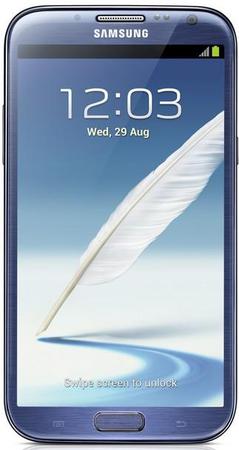Смартфон Samsung Galaxy Note 2 GT-N7100 Blue - Рязань