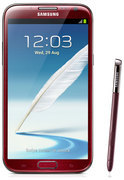Смартфон Samsung Samsung Смартфон Samsung Galaxy Note II GT-N7100 16Gb красный - Рязань